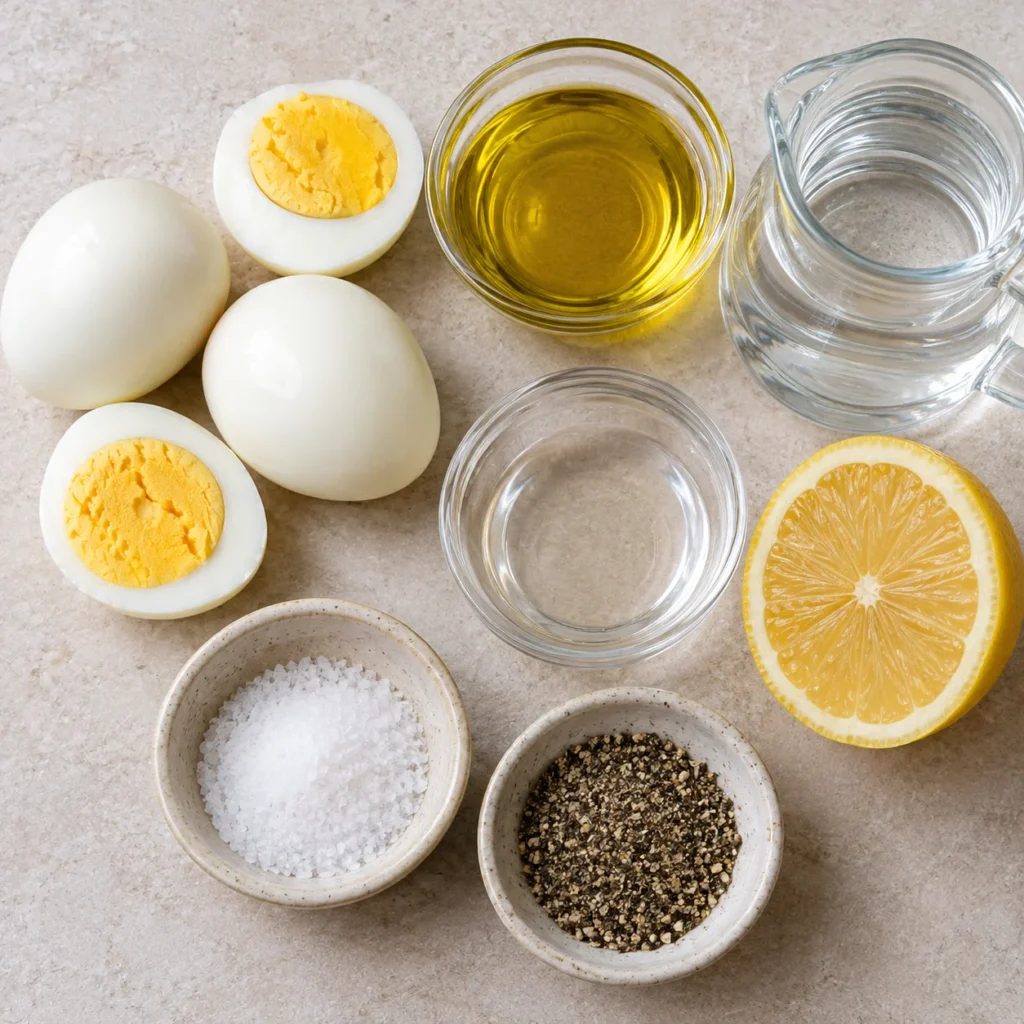 Mayonesa con Huevo Cocido 2 Ingredientes para preparar Mayonesa con Huevo Cocido casera